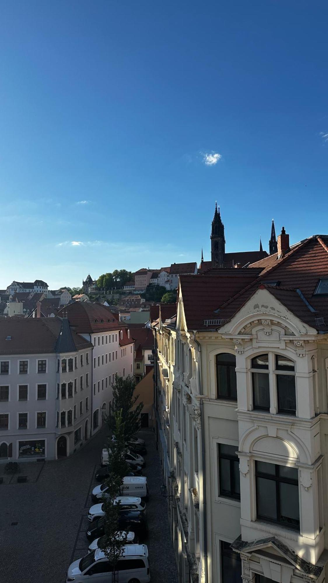 Ruhige-Moderne Wohnung Mit Burgblick Meißen Esterno foto
